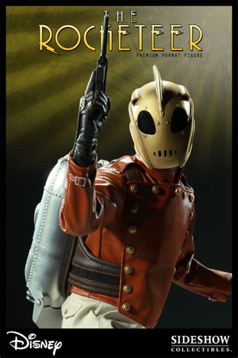 Rocketeer Arrive En Figurine