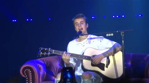 Justin Bieber Cold Water Live Birmingham Youtube Youtube