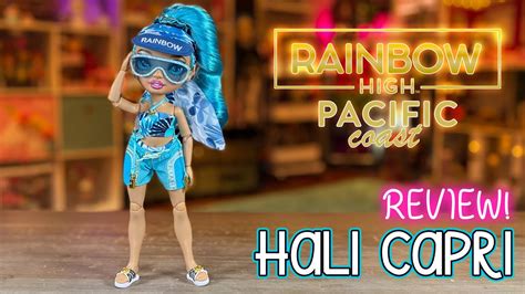 Rainbow High Pacific Coast Hali Capri Doll Review She Has A Variant Youtube