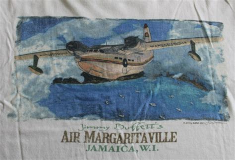 Vtg Authentic Jimmy Buffetts Hemisphere Dancer Air Margaritaville