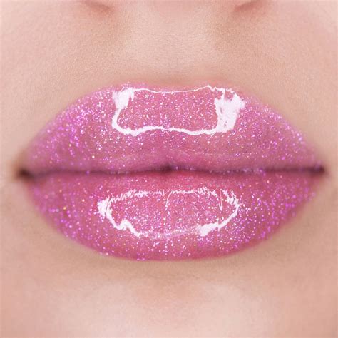 Juicy Cherry Lip Gloss Pink Iridescent In 2020 Pink Lips Pink