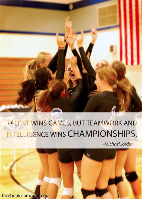 Teamwork Quotes Volleyball. QuotesGram