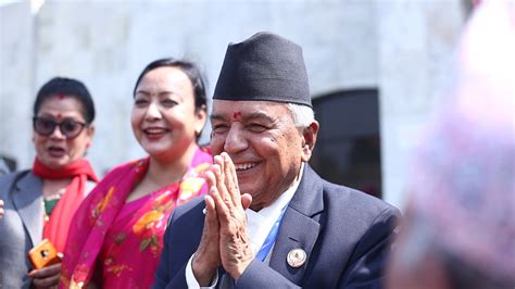 Ram Chandra Poudel Elected As New Nepali President Cgtn