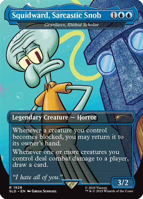 Secret Lair X SpongeBob SquarePants Legends Of Bikini Bottom Secret