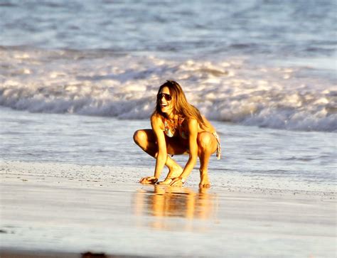 Alessandra Ambrosio Showing Off Her Bikini Body On A Beach In Malibu Porn Pictures XXX Photos