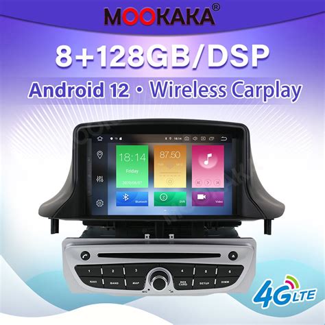 Multimedia Player For Renault Megane 3 Fluence 2009 2015 Android 12