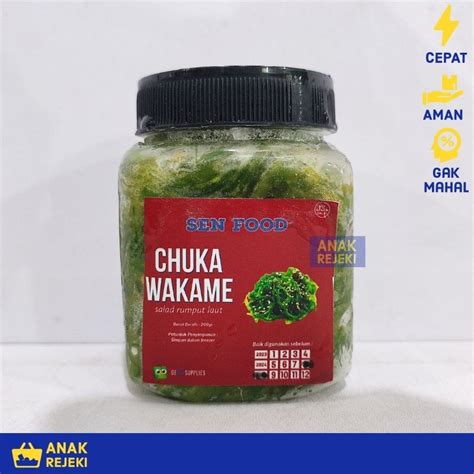 Jual Chuka Wakame Salad Rumput Laut 200gr Seaweed Salad Japan Frozen