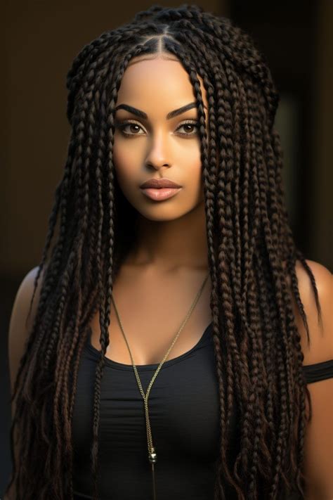 70 Best Box Braids Hairstyles For Every Occasion In 2024 Braid Styles Box Braids Styling