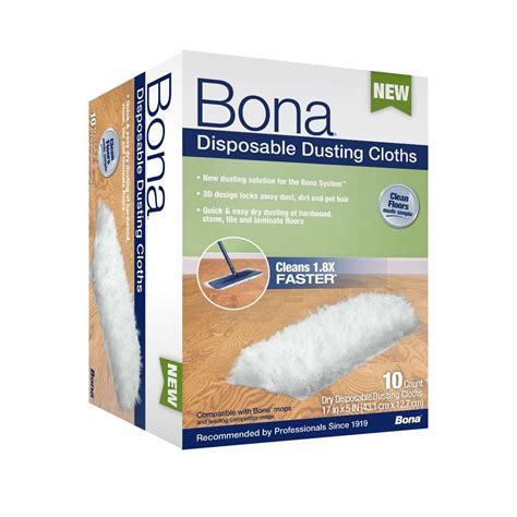 Bona Disposable Floor Dusting Cloths (10-Pack)-AX0003512 - The Home Depot