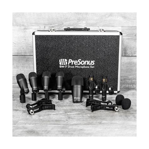 Micr Fonos Presonus Dm Drum Mic Set Para Bateria Pz Music Box