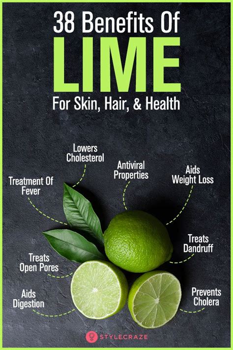 38 Benefits Of Lime For Skin Hair And Health Nutrition In 2024