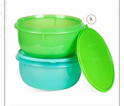 Storing Plastic Tupperware Food Storage Containers Size 3 Ltr At Rs 990set In New Delhi