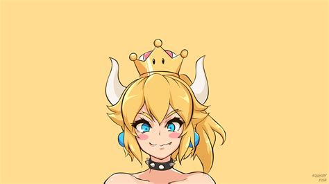 Achtergronden Bowsette Anime 3840x2160 Neferum 1557541 Leuke