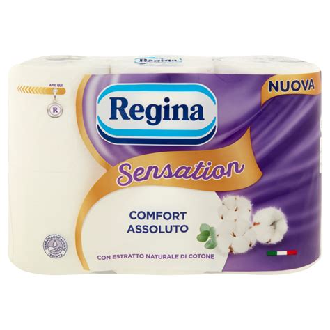 Regina Sensation Carta Igienica Rotoli Carrefour