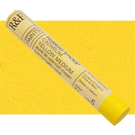 R F Pigment Stick 38ml Cadmium Yellow Medium Jerry S Artarama