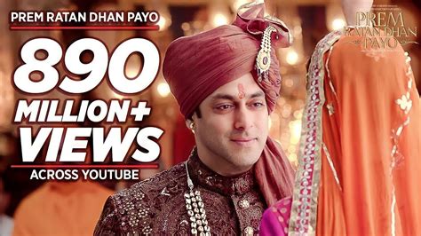 Prem Ratan Dhan Payo Title Song Full Video Salman Khan Bollywood