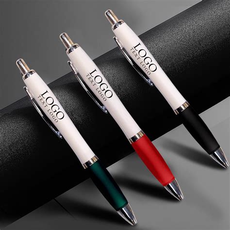 Custom Stylish Pens with A Rubber Grip - Custom Pens