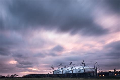 Wallpaper Sunlight Sunset Sea Architecture Building Sky Clouds Sunrise Evening