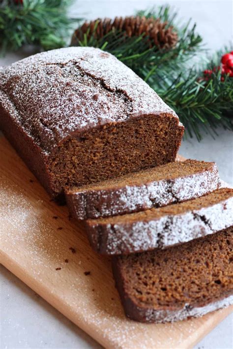 The Best Gingerbread Loaf Recipe Intueats