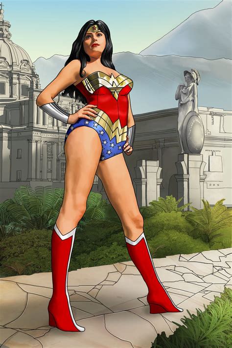 Wonder Woman Comic Art