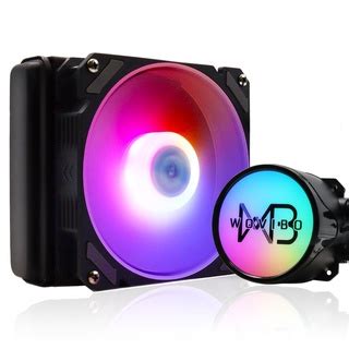 Wovibo Cpu Cooler Liquid Water Cooling Fan Ventilador Rgb Argb For