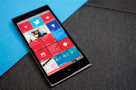 Windows 10 Mobiles Touch Menu Settings Now Have The New User Interface