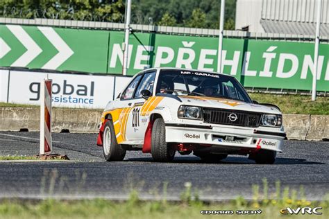 Janota Miroslav Nov K Petr Opel Ascona Rally Bohemia Historic