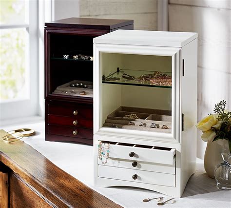 Andover Tall Jewelry Box Pottery Barn