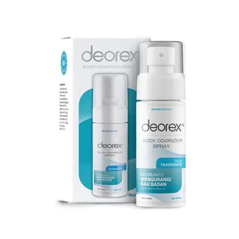 DEOREX BODY ODORIZER SPRAY 60 ML Kegunaan Efek Samping Dosis Dan