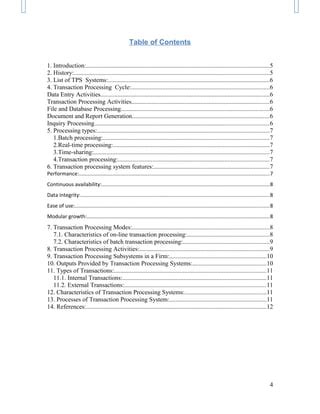 Transaction Processing System Pdf