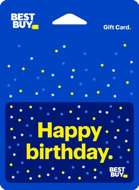 Best Buy® 500 Best Buy Confetti T Card 6492215 Best Buy