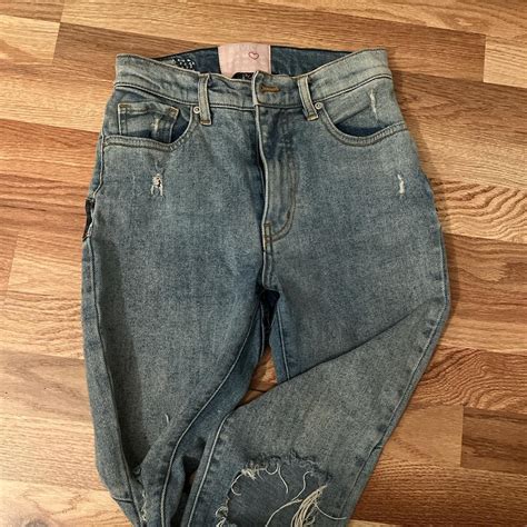 Rockies Womens Navy And Blue Jeans Depop