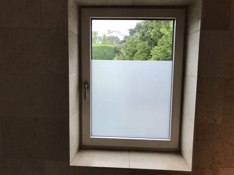 Bathroom Privacy Frosted Film - Devon Window Tinting