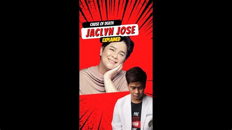 Dahilan Ng Pagkamatay Ni Jaclyn Jose Alam Na Youtube