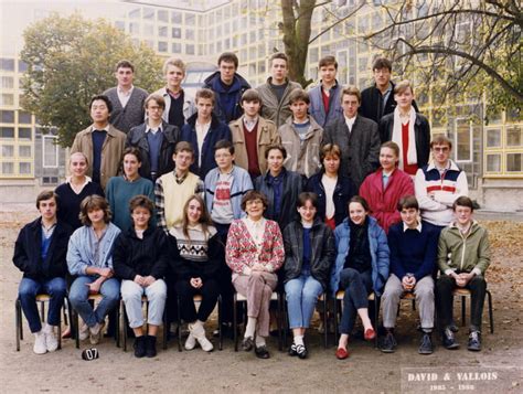 Photo De Classe Terminale C 1985 1986 De 1985 Lycée Alexandre Ribot