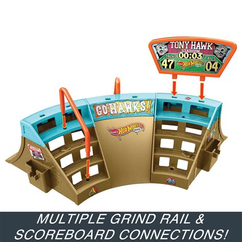 Hot Wheels Skate Stadium Skatepark Playset