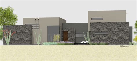 Luxury Modern Courtyard House Plan | 61custom | Contemporary & Modern House Plans