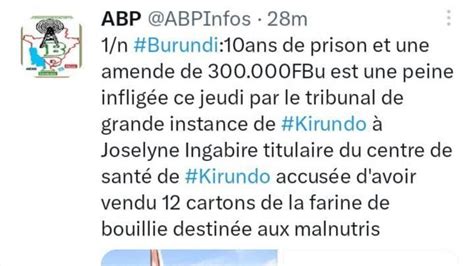 Ikiriho On Twitter Burundi Au Moins Kirundoprovince On Ose