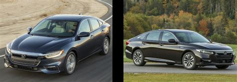 2019 Honda Insight Vs 2018 Honda Accord Hybrid