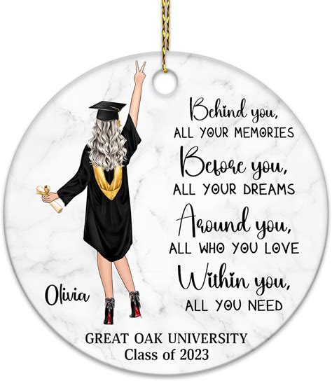 Hyturtle Personalized Graduation Christmas Ornament 2023