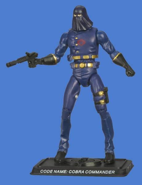 Gijoe Arah 25th Anniversary 2007 Cobra Commander Hooded