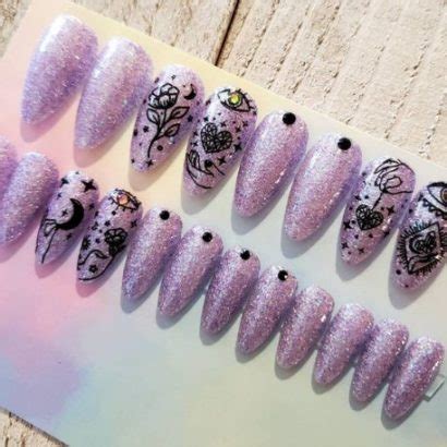 23 Amazing Celestial Nail Designs That Are Out Of This World Uptown Girl