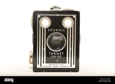 Vintage Brownie Camera Target Six 20 Stock Photo Alamy