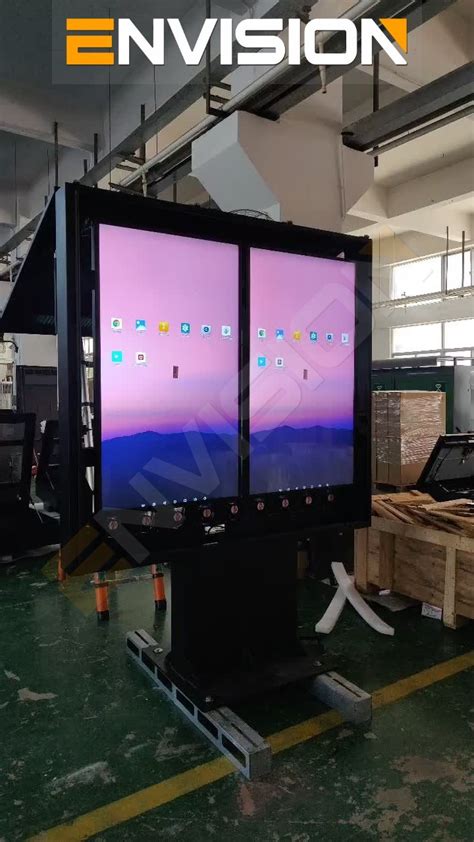 Inch Vertical Lcd Advertising Outdoor Dual Screen Digital Totem