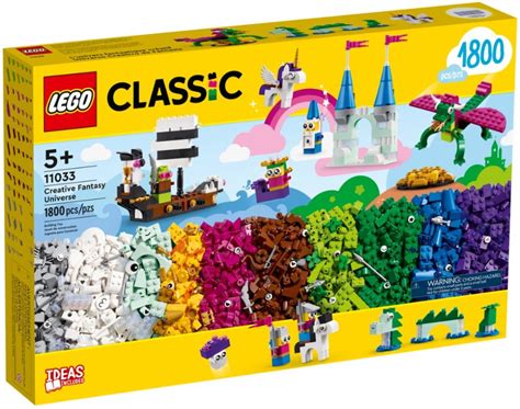 LEGO Classic 11033 Creative Fantasy Universe 2023 Set Images Prices