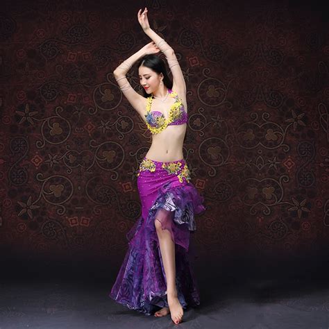 Embroidered Bellydance Oriental Belly Indian Eastern Dance Dancing