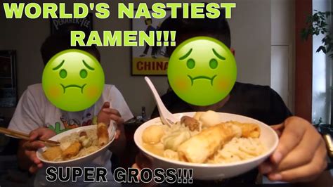 Making The Worlds Most Disgusting Ramen Noodles Super Gross