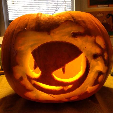 Gastly Pumpkin Carving Pokemon Pumpkin Pumpkin