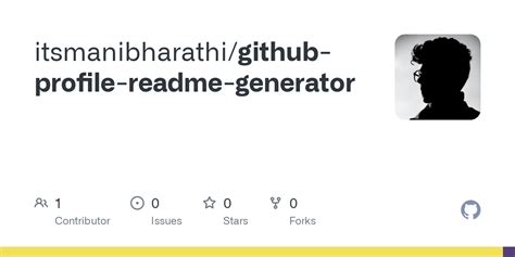 Github Owncodezs Github Profile Readme Generator