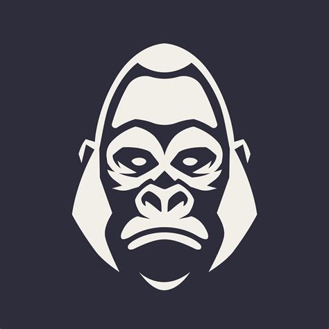 Gorilla Mascot Vector Icon 335155 Vector Art at Vecteezy